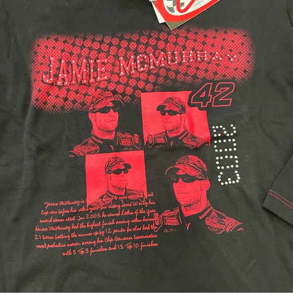 NASCAR Chase Jamie McMurray Women’s Layered Look Top - Large NWT - Picture 10 of 10